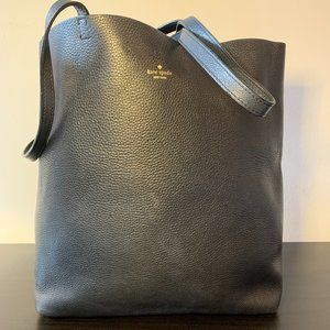 Kate Spade On Purpose Black Leather Tote